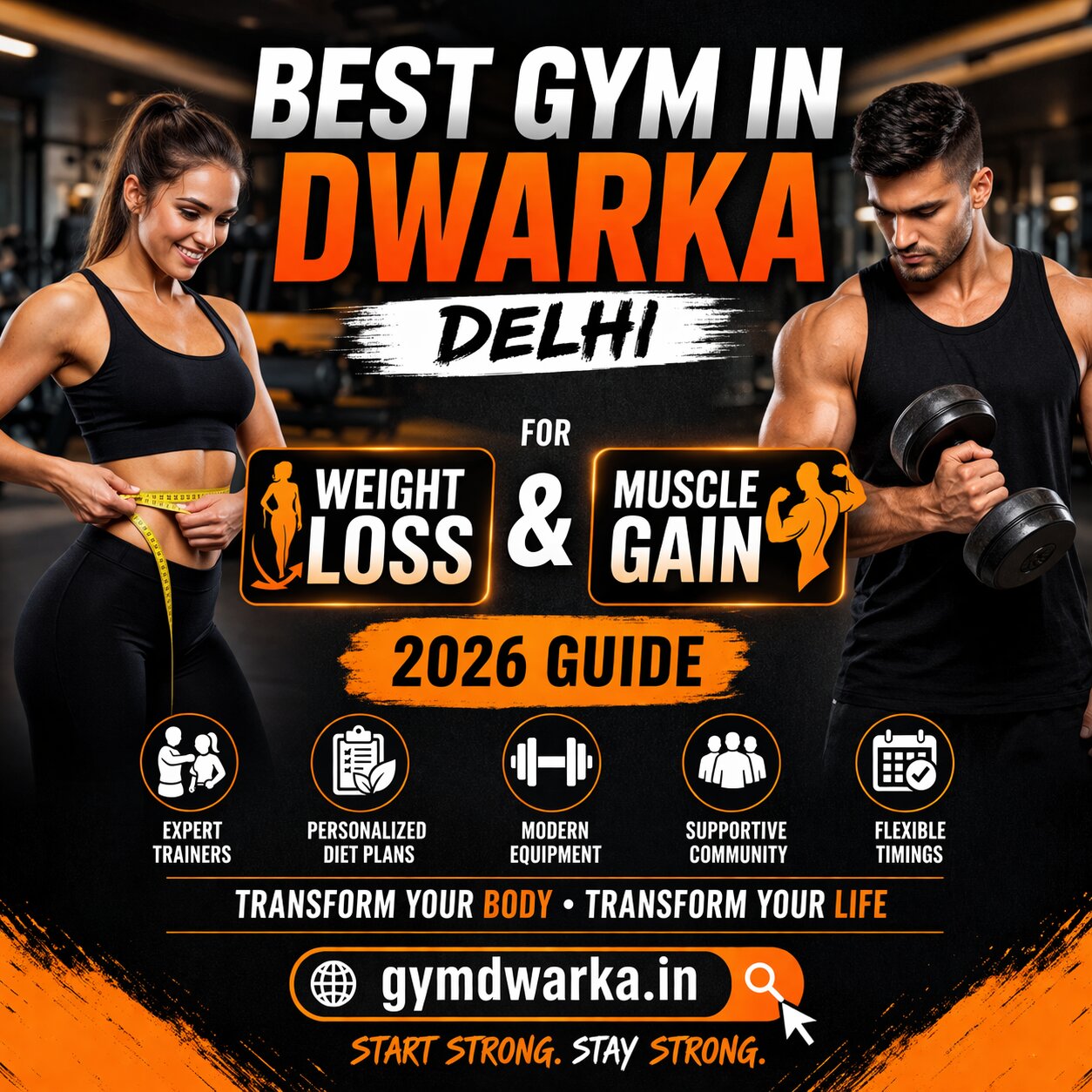 best gym in Dwarka Delhi